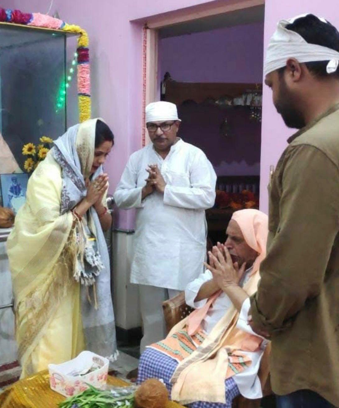 धमतरी संत समाज के स्तंभ संत बाबा चोइथराम जी के निधन पर रंजना साहू ने व्यक्त किये गहरा शोक