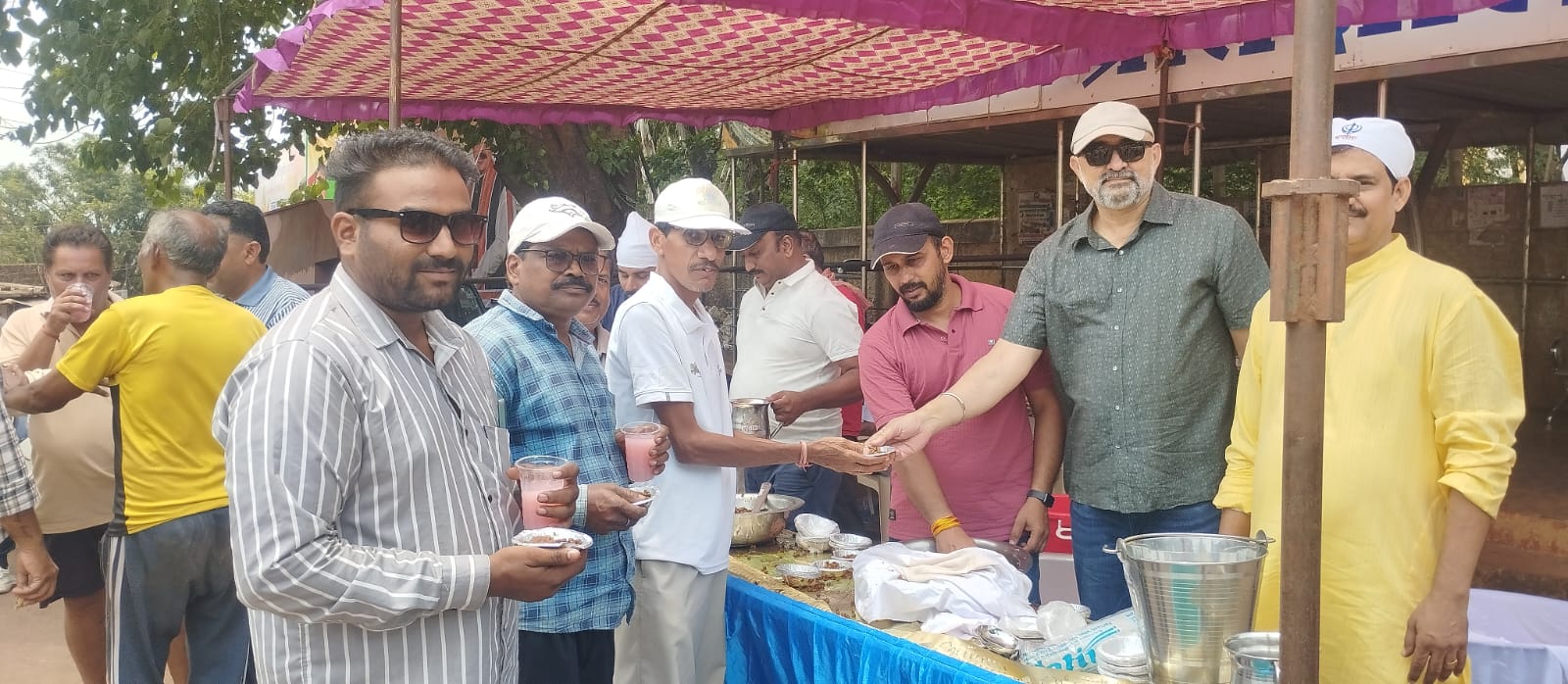 किरंदुल बस स्टैंड में गुरु अर्जुन देव  की मनाई गई शाहदत दिवस
