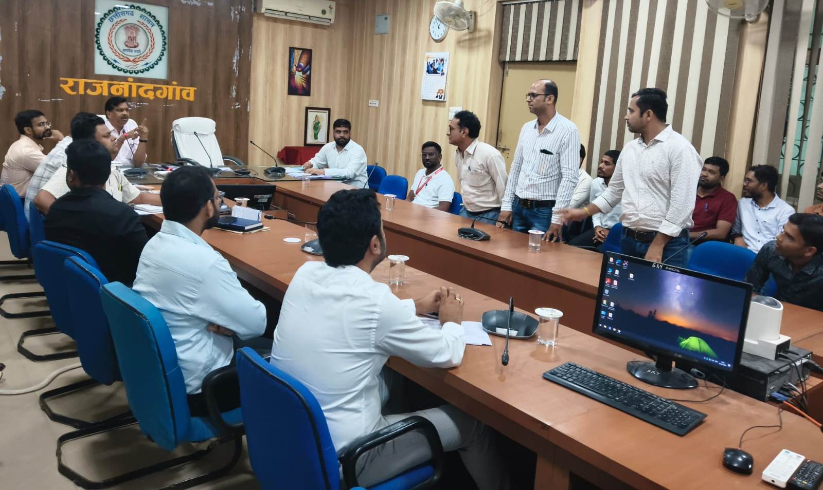 आधार संचालकों का वृहत प्रशिक्षण आयोजित, शंकाओं का किया गया समाधान