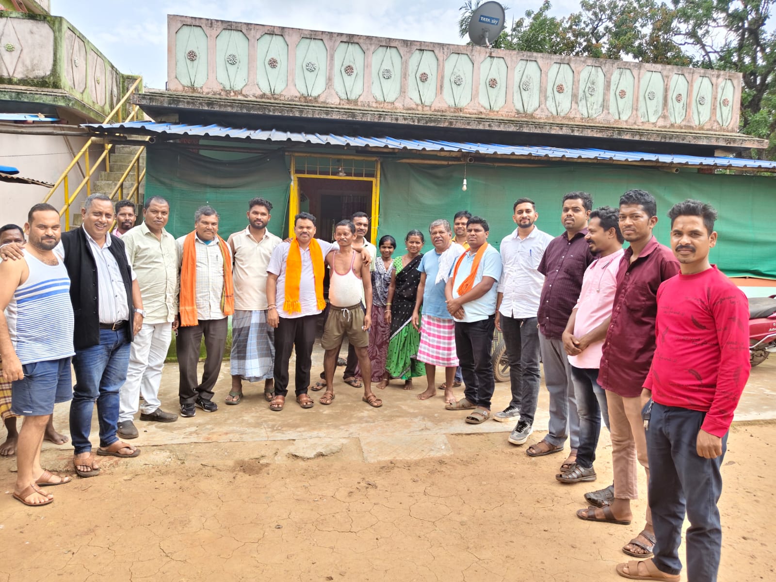 सुदूर वनांचल में जिला पंचायत अध्यक्ष नंदलाल मुड़ामी की जनचौपाल