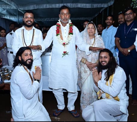 गुरु पूर्णिमा और गुरु अमरदास बाबा जयंती पर भण्डारपुरी धाम में उमड़ा श्रद्धा का सैलाब