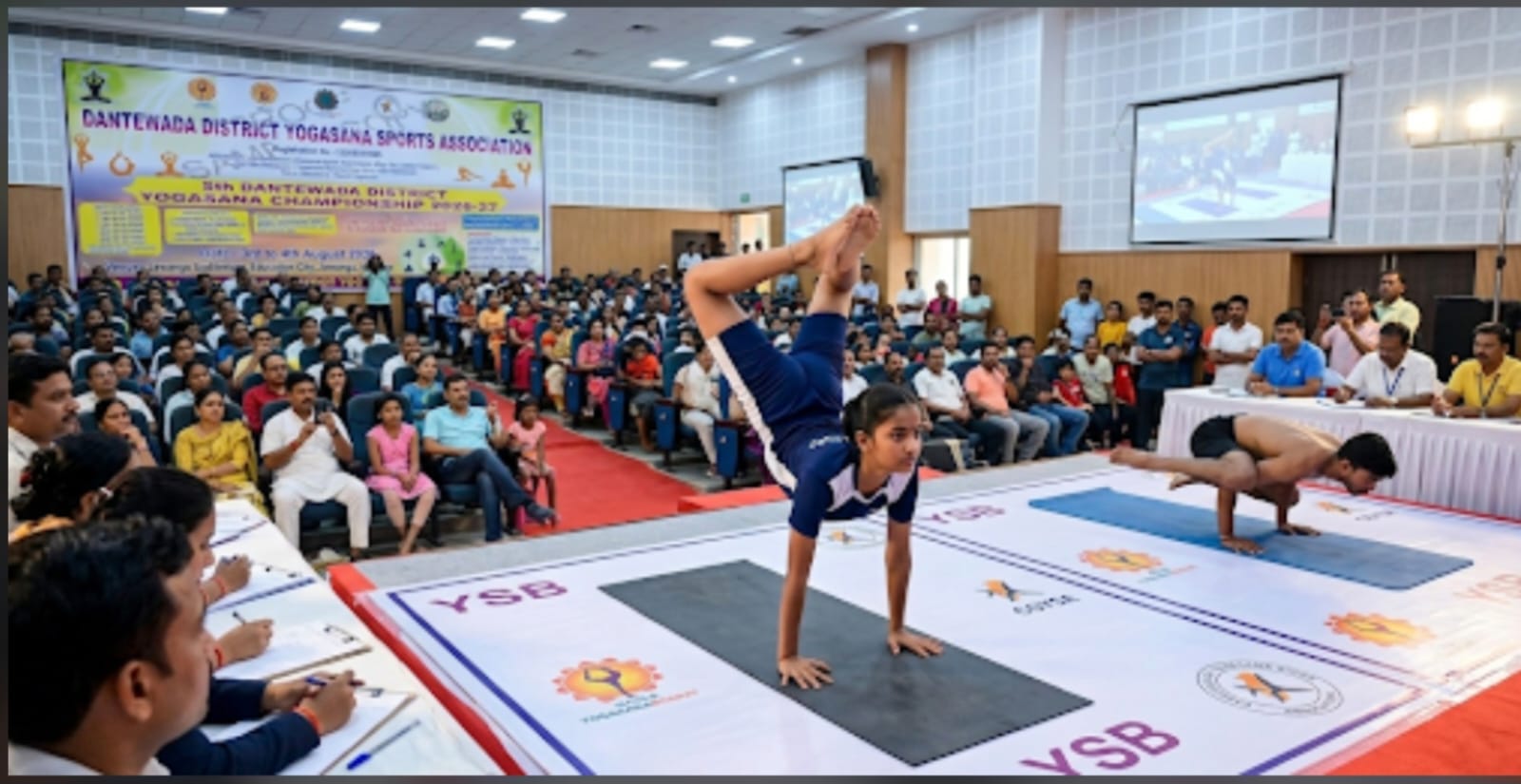 3 व 4 अगस्त को होगी 5वीं दंतेवाड़ा जिला योगासन चैम्पियनशिप।