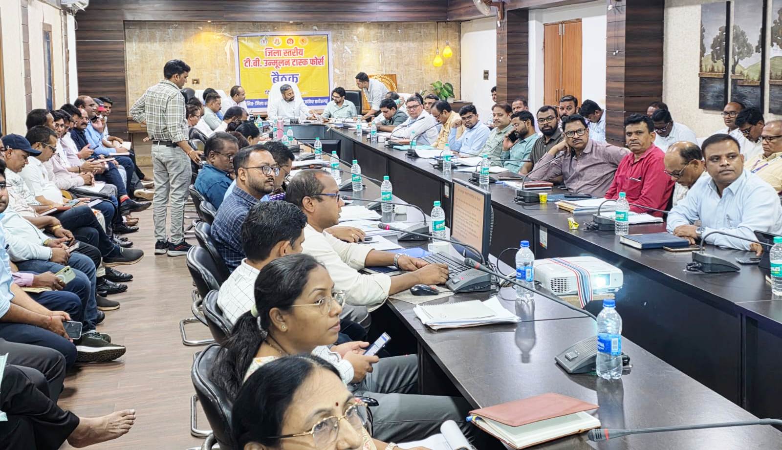 टी.बी. मुक्त भारत अभियान के सफल क्रियान्वयन हेतु बैठक आयोजित