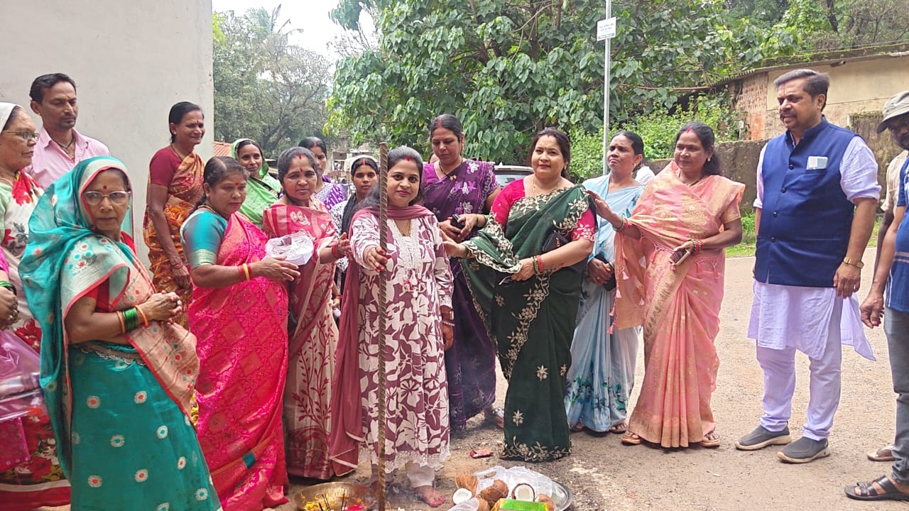 वार्ड क्रमांक 07 में सीसी सड़क निर्माण का भूमिपूजन, विकास कार्यों को मिलेगी नई गति