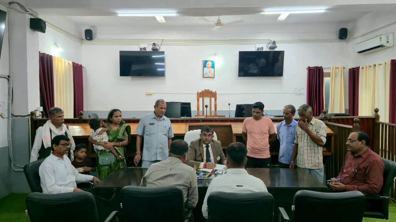 जिला एवं सत्र न्यायालय कांकेर में तृतीय नेशनल लोक अदालत का सफल आयोजन